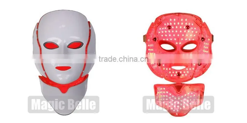 Skin Rejuvenation IPL light therapy acne treatment 7 Colors PDT LED Facial Mask