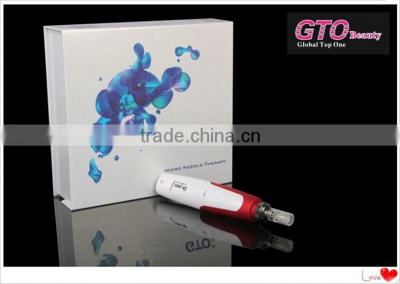 New Electric AUTO Microneedling Derma Stamp Pen with 5 Speed Levels