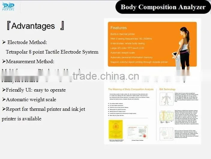 body composition analysis machine POP IPL