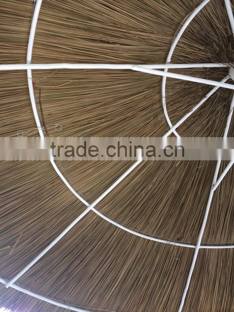 PALM LEAF THATCH UMBRELLA, SEAGRASS UMBBRELLA - CHEAPEST PRICE