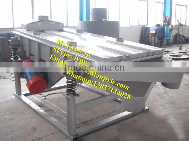 industrial vibrating screen machine /linear vibrating sieve machine