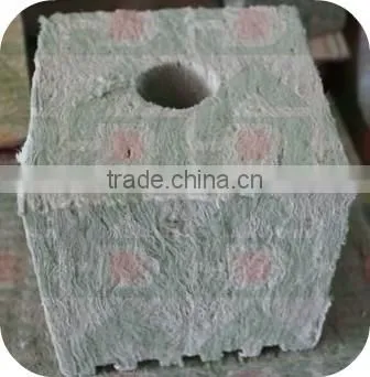 Mineral substrate Hydroponic rockwool Cubes for net pot