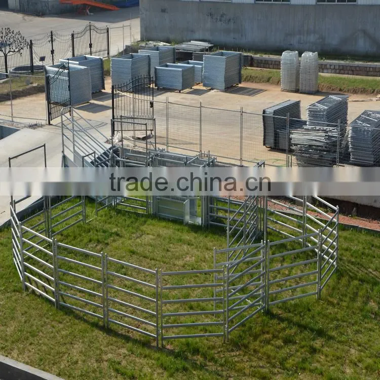 Galvanized Livestock Cattle Ranch Yard Panel Gate