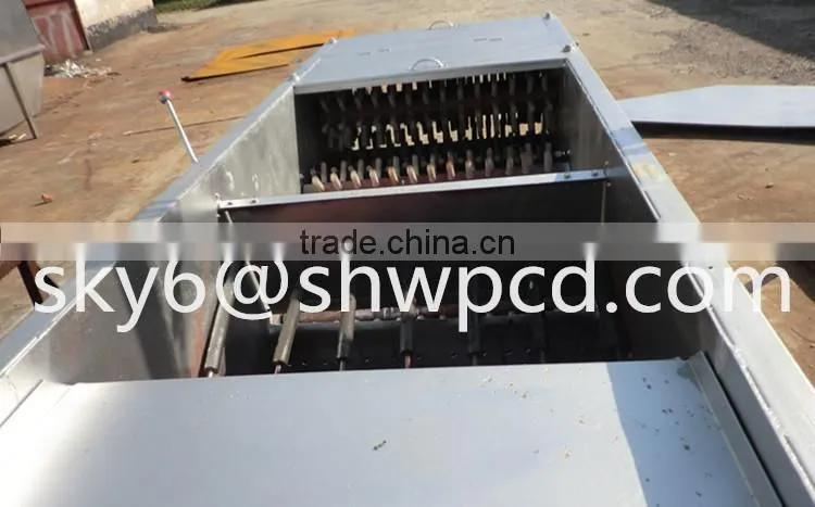 1000pcs/h chicken scalder and poultry plucker
