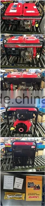 200A portable diesel welding generator with 474cc engine by Launtop