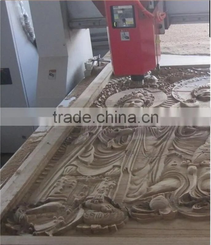 3kw spindle powder wood cnc router 900*600mm