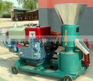 2015 Cheap Shipping KL-250 biomass pellet machine with diesel power