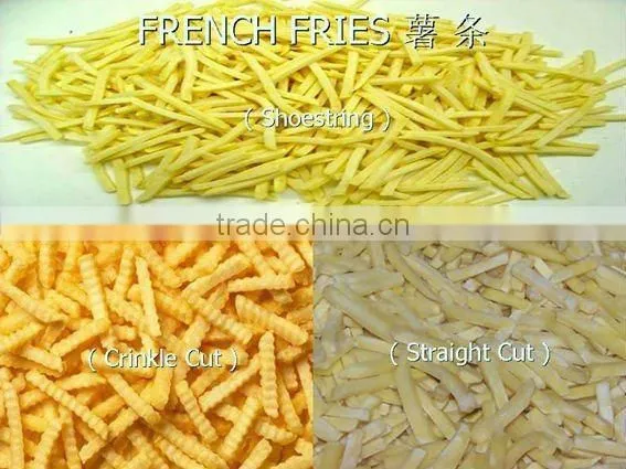 frozen french fries production line