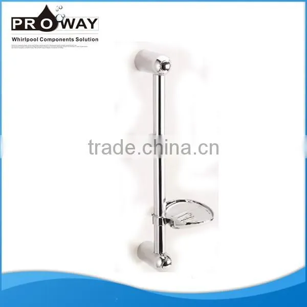 Bathroom plastic chrome shower sliding rail Shower Riser Rail