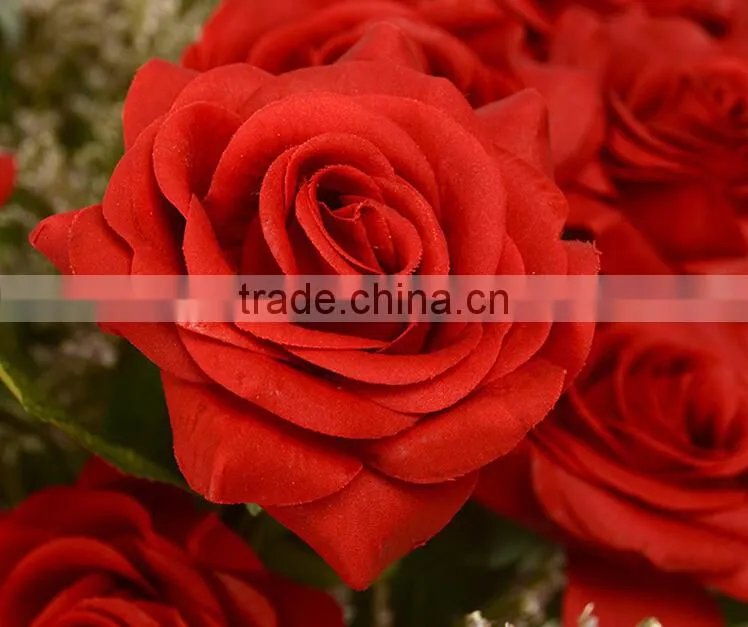Single decorative Artificial rose flower