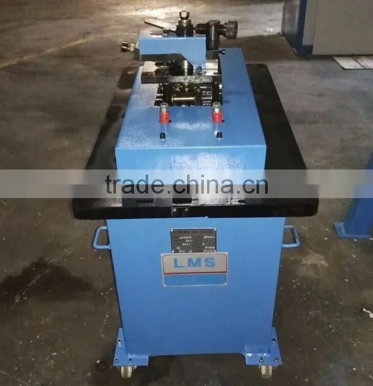 LMS Pittsburgh lock forming machine/ lock machine/duct joint forming machine