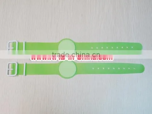 Offset/ Digital Printing RFID Disposable Wristbands, RFID Ticket for Theme Park