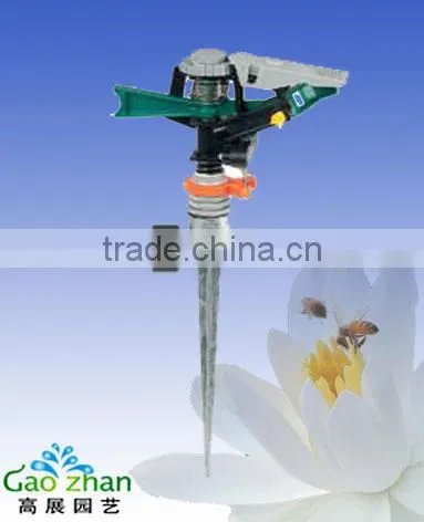Metal Impulse Sprinkler with zinc spike (GZ-2018)