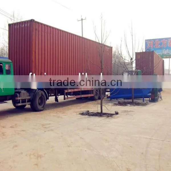 Recycling machine used for seperating aluminum and iron