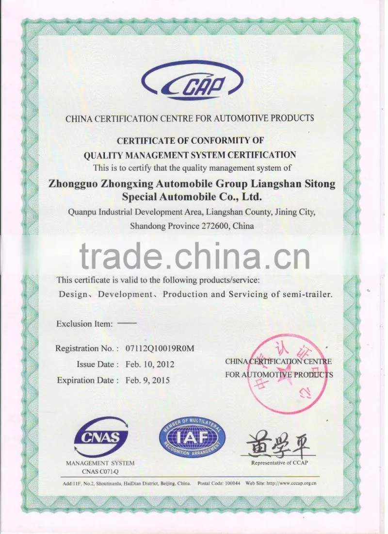 High quality semi trailer parts leaf spring for sale