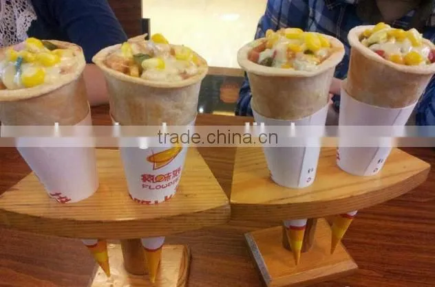 automatic pizza cone making machine