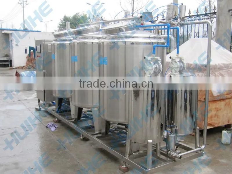 CIP cleaning system for food factory