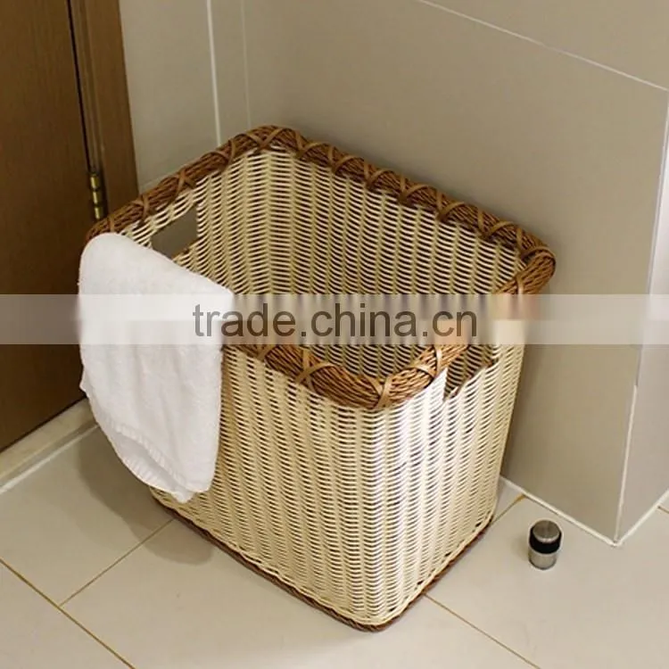 Chinese supplier high quality new product handmade eco-friendly plastic laundry basket