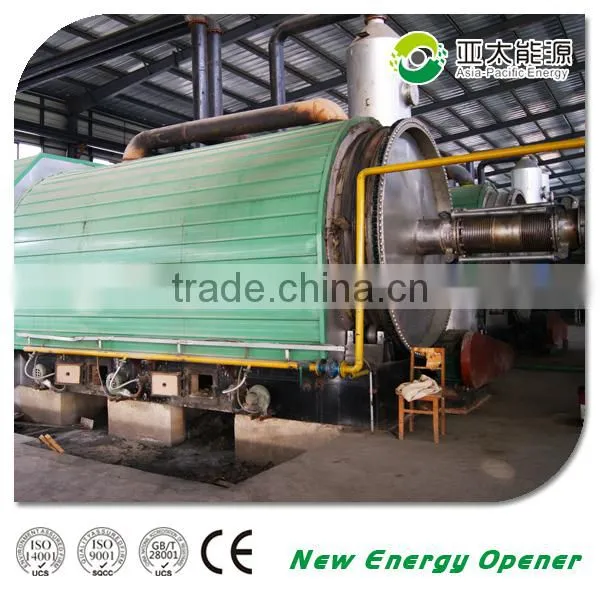 Fully automatic tyre pyrolysis plant from listed company