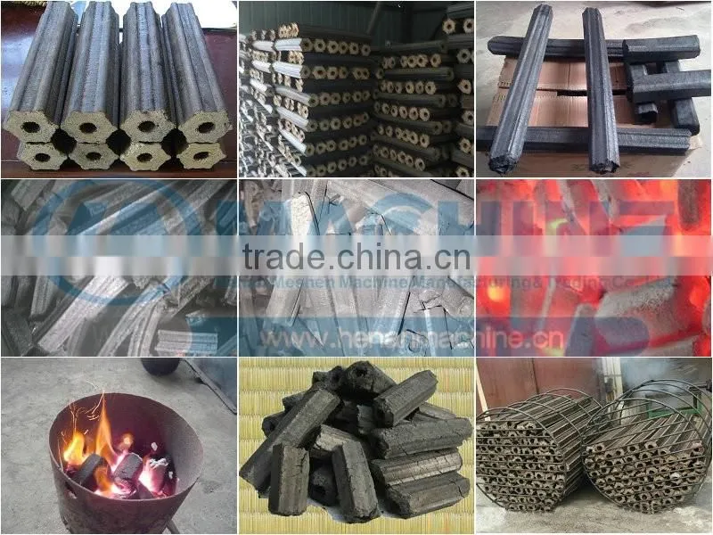 2015 NEW Biomass wood bamboo charcoal briquette extruder machine