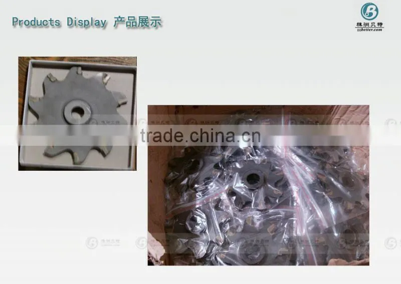 high quality carbide notching inserts for concrete pavement