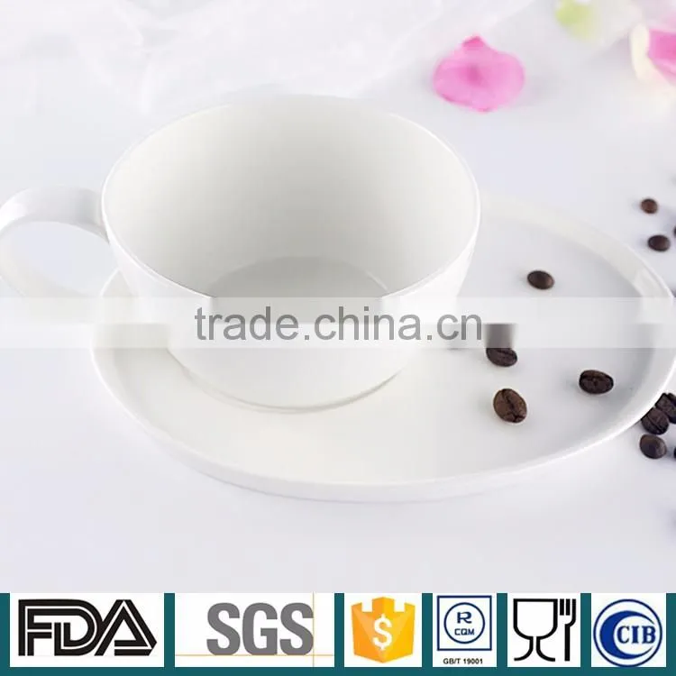 Wholesale custom design In Elegant Bone China Bulk Tea cup Coffee Cup and Saucer