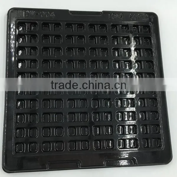 High quality custom logo printing clear plastic packaging box,pet pp pvc box