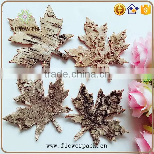 Natural flowers maple leaf type version of the bark