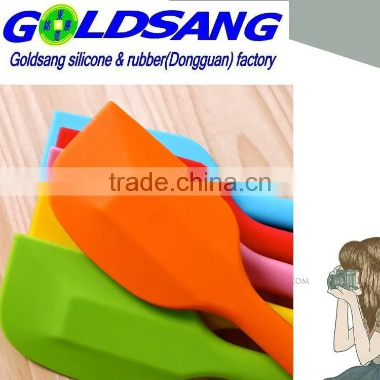 100% multicolor hot resistant silicone baking scraper