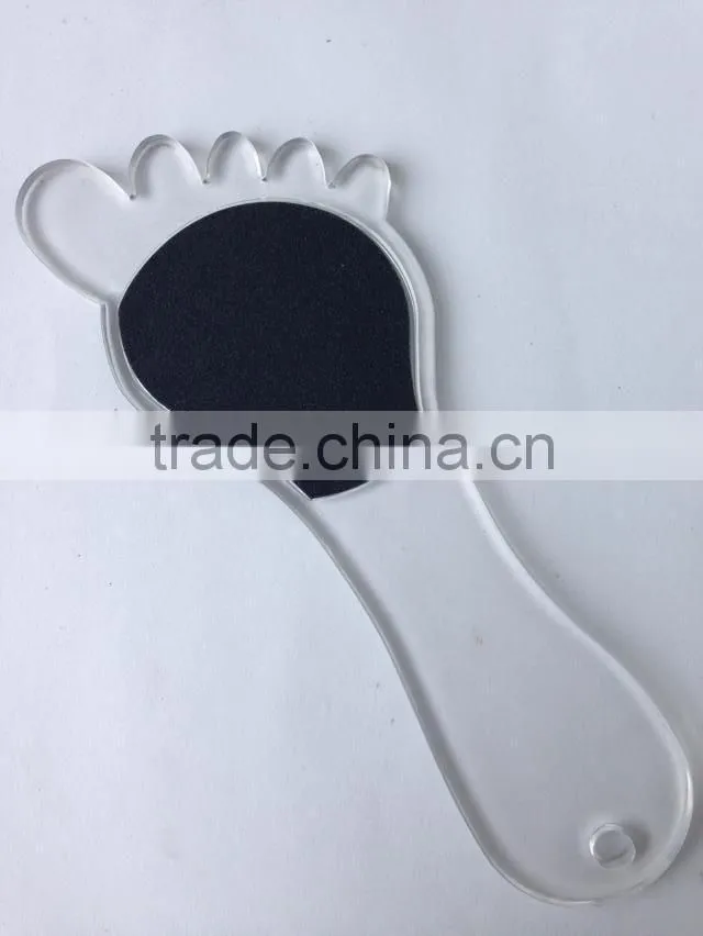 Foot Shape Pedicure Foot File,Sandpaper file