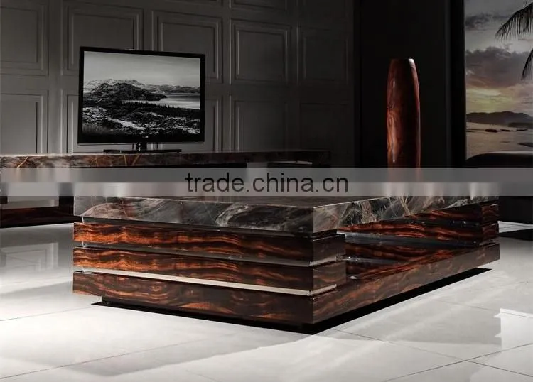 modern nature marble living room coffee table center table