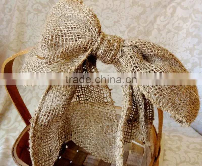 Rustic woodchip flower girl basket wedding & gift & fruit & card basket for christmas & garden decoration