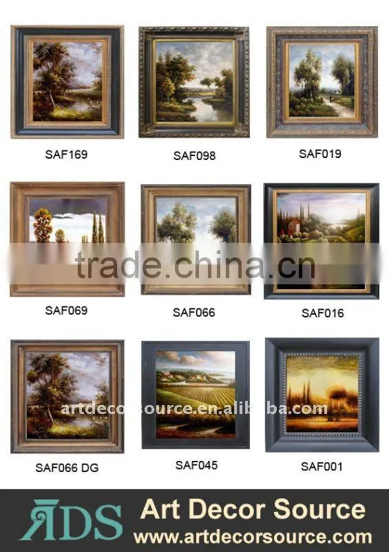 Three-dimensional Unframed Oil Painting