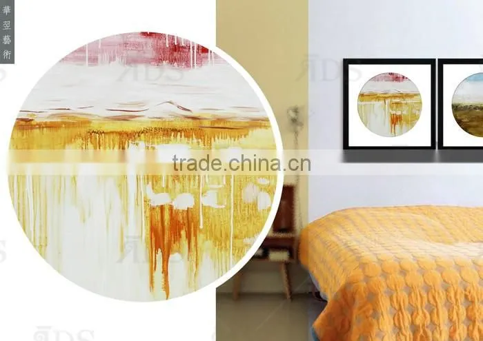 Hot sale art painting with golden foil for wall art decoration