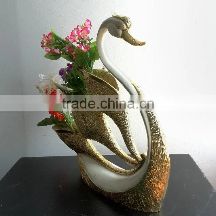 Resin goose figurine