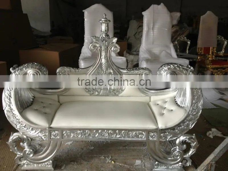 MD-0029-01 Baroque king size high back throne chair