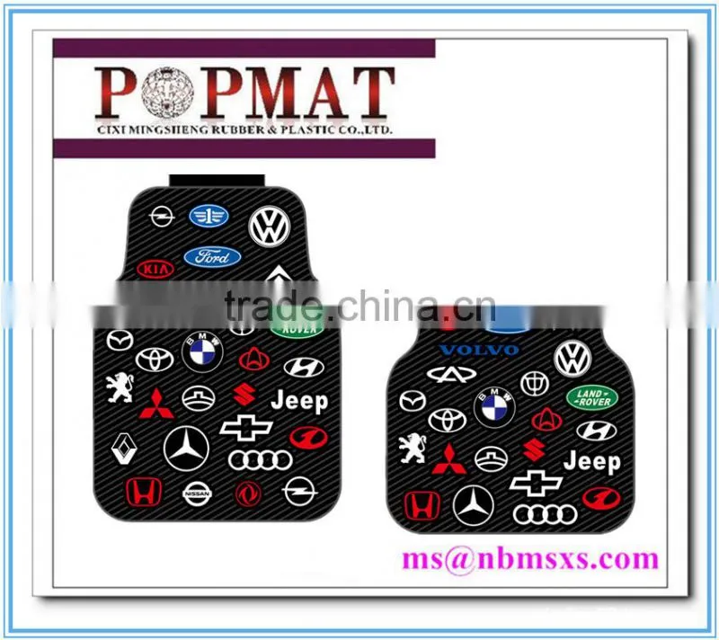 2014 unique design and hot selling ubber car mat