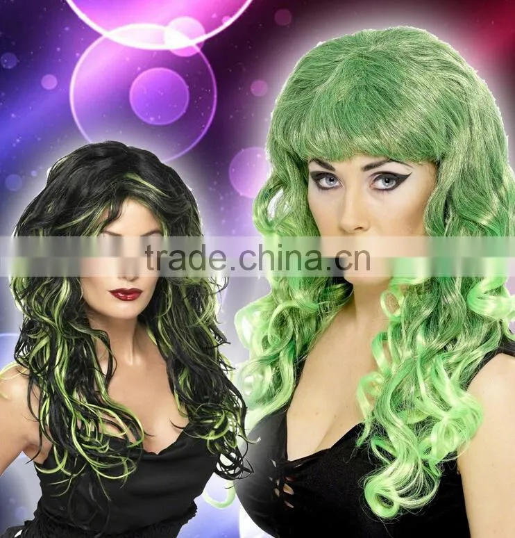 Women Sexy Synthetic Full Bangs Short Straight Wigs BOB Cosplay Party Wig