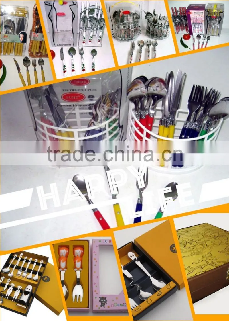 Stainless Steel serving spoon;restaurant stainless spoon and fork wholesale