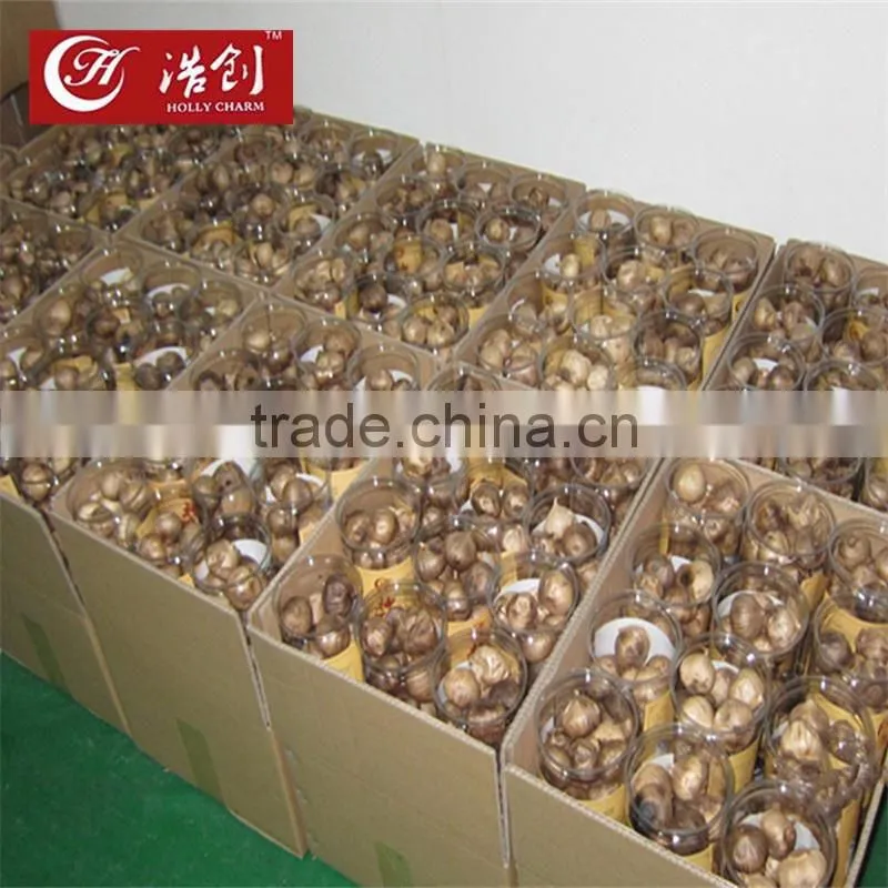 2016 hot best sell fermented black garlic 180g/bottle
