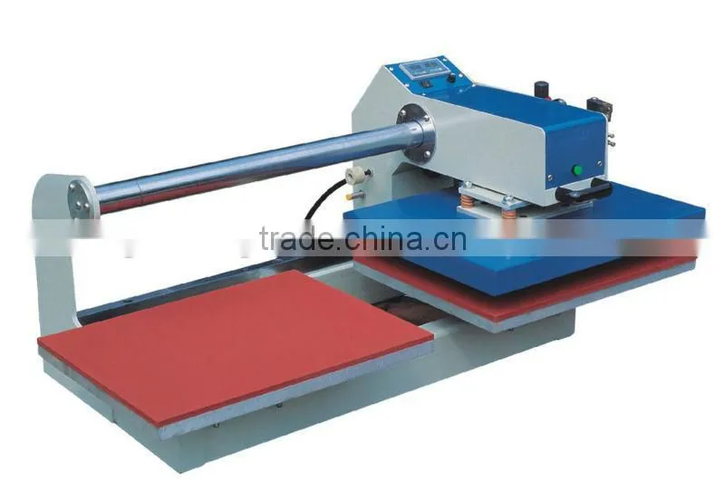 Best quality pneumatic tshirt heat transfer machine