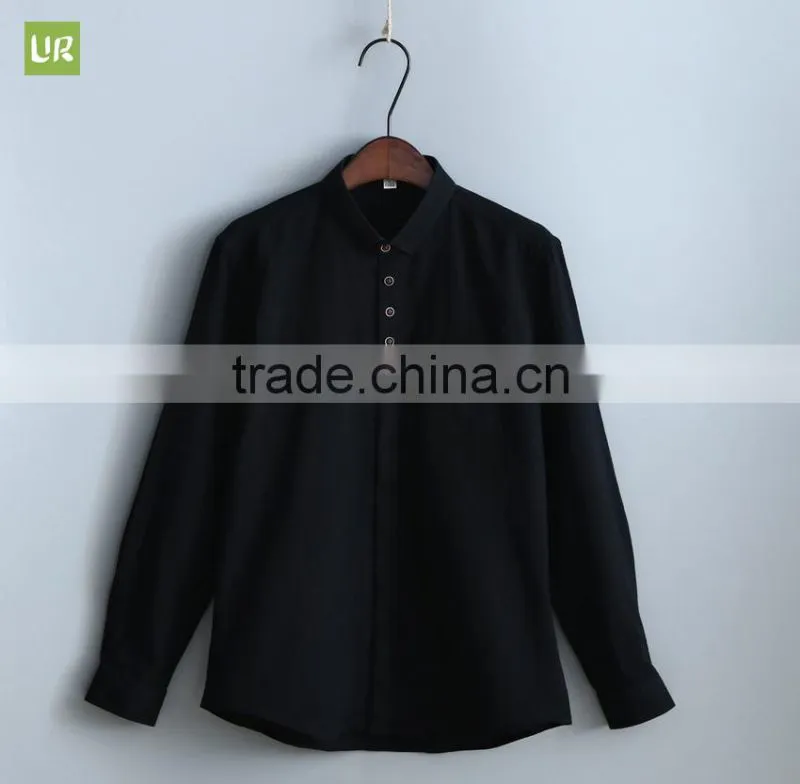 2017 factory manufacture Casual cotton long sleeve dress shirt and line shirts for man