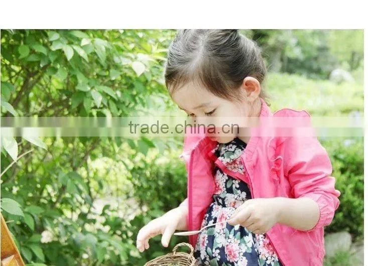 2016 new designed winter kid fashion jacket coat /girl outwear
