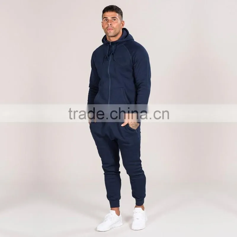high quality tracksuits mens plain cotton tracksuit gym fitness tracksuit