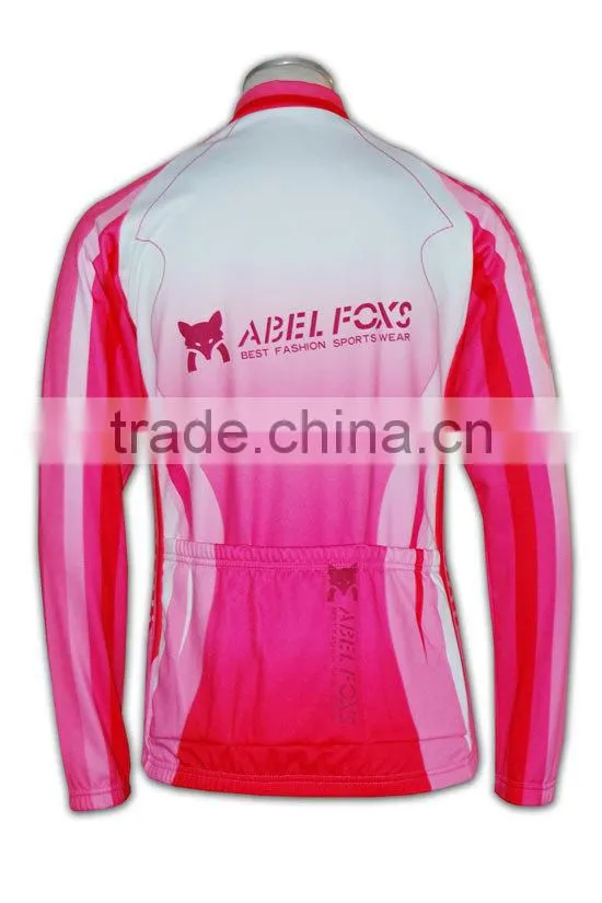 2015 women long sleeve cycling bike clothing women