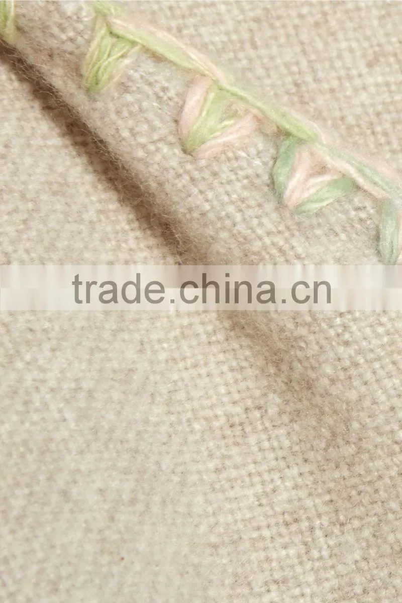 Crew Neck Oversized Sweater Designs for Women with Embroidery Detail on the Neck