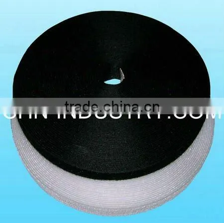 High-frequency heat weldable hook and loop