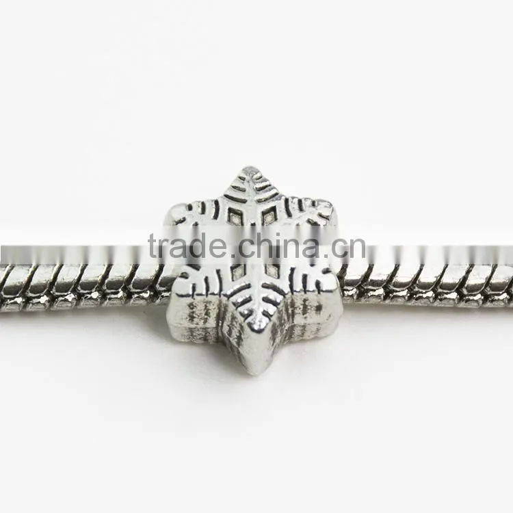 Cuentas de bricolaje,Pretty Various Jewelry Making Beads Silver Spacer Beads for DIY Accessories