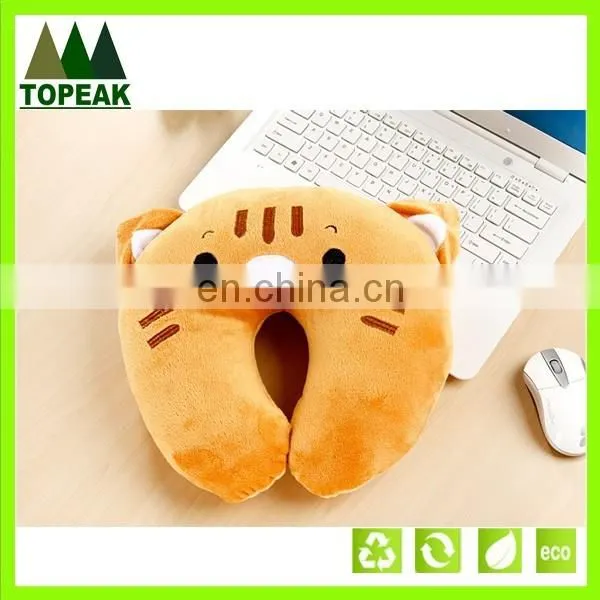 Children U shaped neck pillow cutting animal soft cute cartoon travelling U-shape pillow
