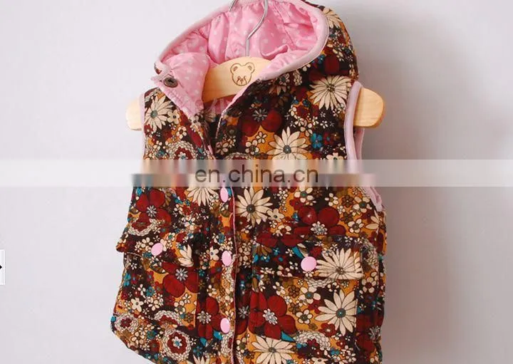 CORDUROY GIRL'S VEST